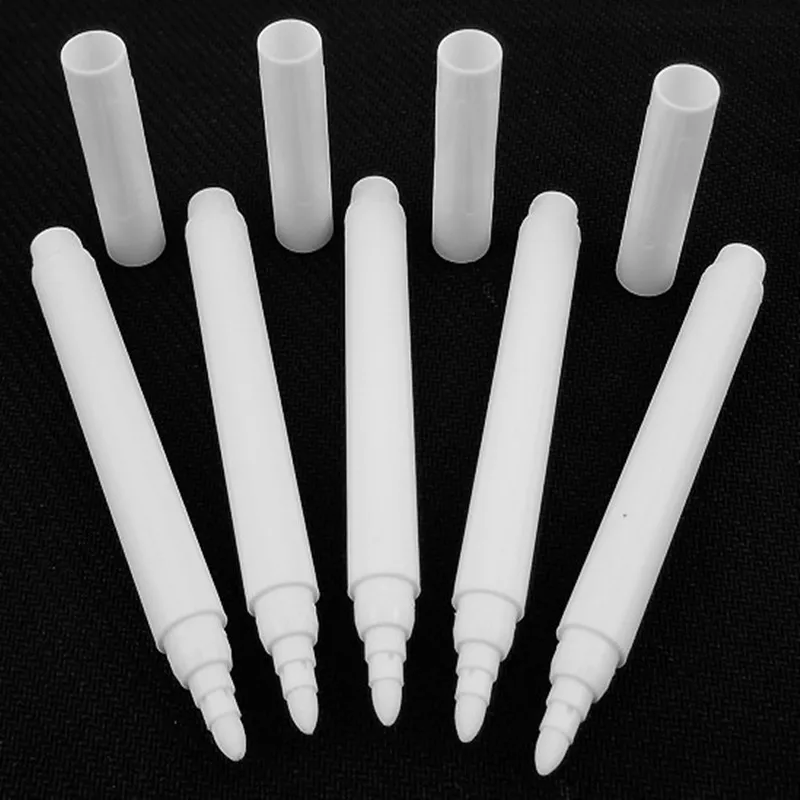 

10 pcs/Lot Dustless Drawing Chalk For School Education Stationary Chalk Marker Pen Liquid for Glass Chalkboard Blackboard White