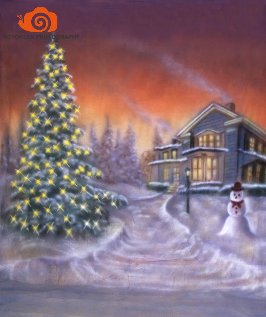 3X 6m Xmas tree Winter Scenic Muslin Hand-Painted Photo studio Backdrop Background, newbron christmas backdrop photography 3X 6m Xmas tree Winter Scenic Muslin Hand-Painted Photo studio Backdrop Background, newbron christmas backdrop photography