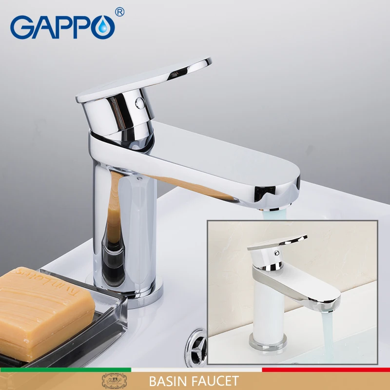 GAPPO Basin faucets brass wash basin sink faucet torneira bathroom mixer taps bath basin sink mixer water tap griferia