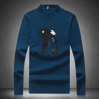 

2019 Autumn New Arrive Good Quality Men Pullover Sweater Fashion Men jumper Sweaters Warm Male Clothes M-4XL 8813