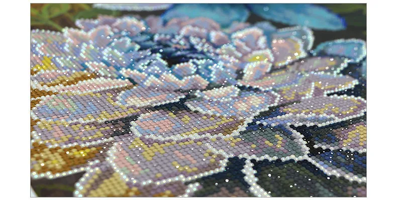 Meian, полный, 5D DIY алмазная живопись, специальная форма, алмазная вышивка, цветок, ваза, вышивка крестом, Алмазная мозаика, картина из бисера, Декор