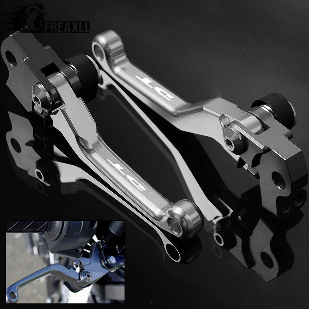 

For YAMAHA DT125 1987-2005 DT200 1988-1994 DT230 1997-1999 CNC Aluminum DT 125 200 230 Motocross Pit Pivot Brake Clutch Levers