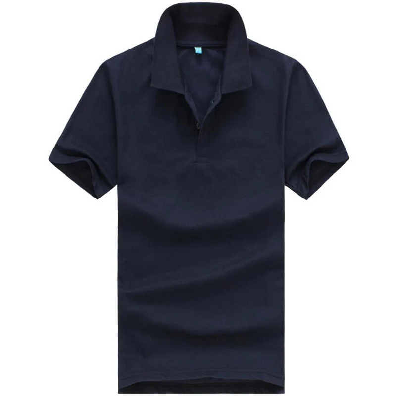 Унисекс Мужская рубашка поло бренды поло с короткими рукавами мужские однотонные рубашки 3xl различных цветов размер смешиваются отправлен