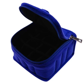 

16 Grids Essential Oil Bag Carrying Holder Cosmetic Makeup Bag Organizer Ladies Fashion Cosmetic Storage Bag