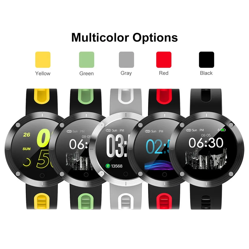 

DM58 PLUS Male Female Heart Rate Monitoring Bluetooth Sports Smart Watch IP68 Waterproof Smart Bracelet For Android/IOS
