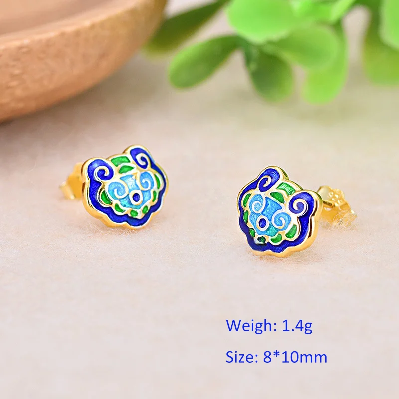 Creative-New-2018-Elegant-Blue-Enamel-Stud-Earrings-Women-Daily-Cute-Tiger-Cloisonne-Enamel-Stud-Earrings-For-Gifts-(5)