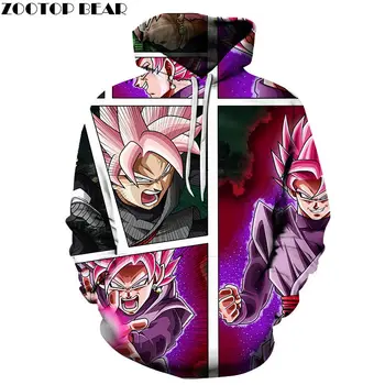 

Hombre Turned Dragon Ball Hoodies 3D Print Men's Tops Casual Anime Wearing Male Sleeves Cotton Streetwwear Drop Ship ZOOTOP BEAR