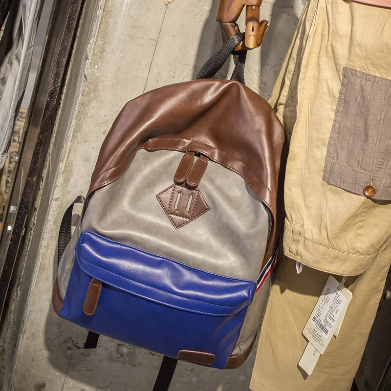 

Business Casual Men's Backpack College Wind Unisex School Bag Fashion Trend Travel Couple Casual Computer Backpack