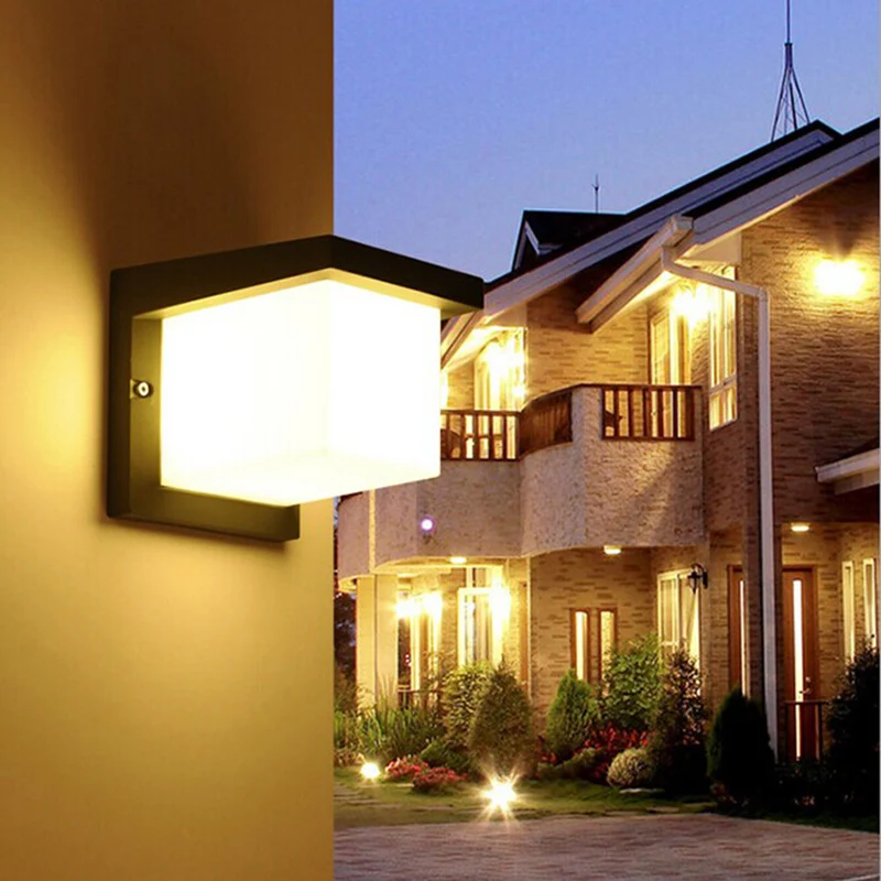 Outdoor Lamp 10W LED Wall Sconce Light Fixture Waterproof