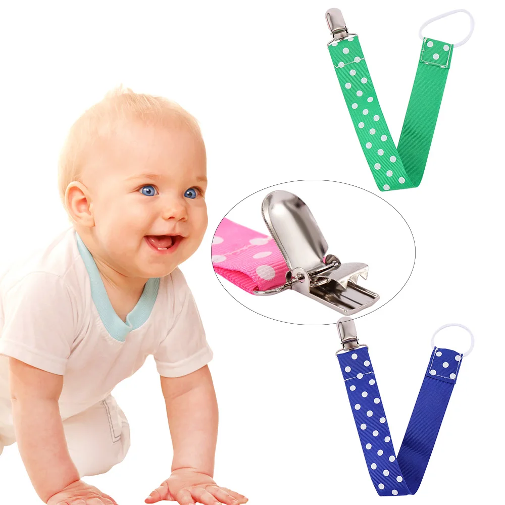 Baby Baby Newborn Boys Girls Pacifier Clip Chain Dummy Soother Nipple