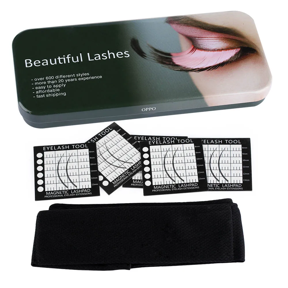 

1 Set Professional Hanging magnetic scarf For Eyelash Extension Grafted Eye Lash Headband Magnetic Makeup Tools