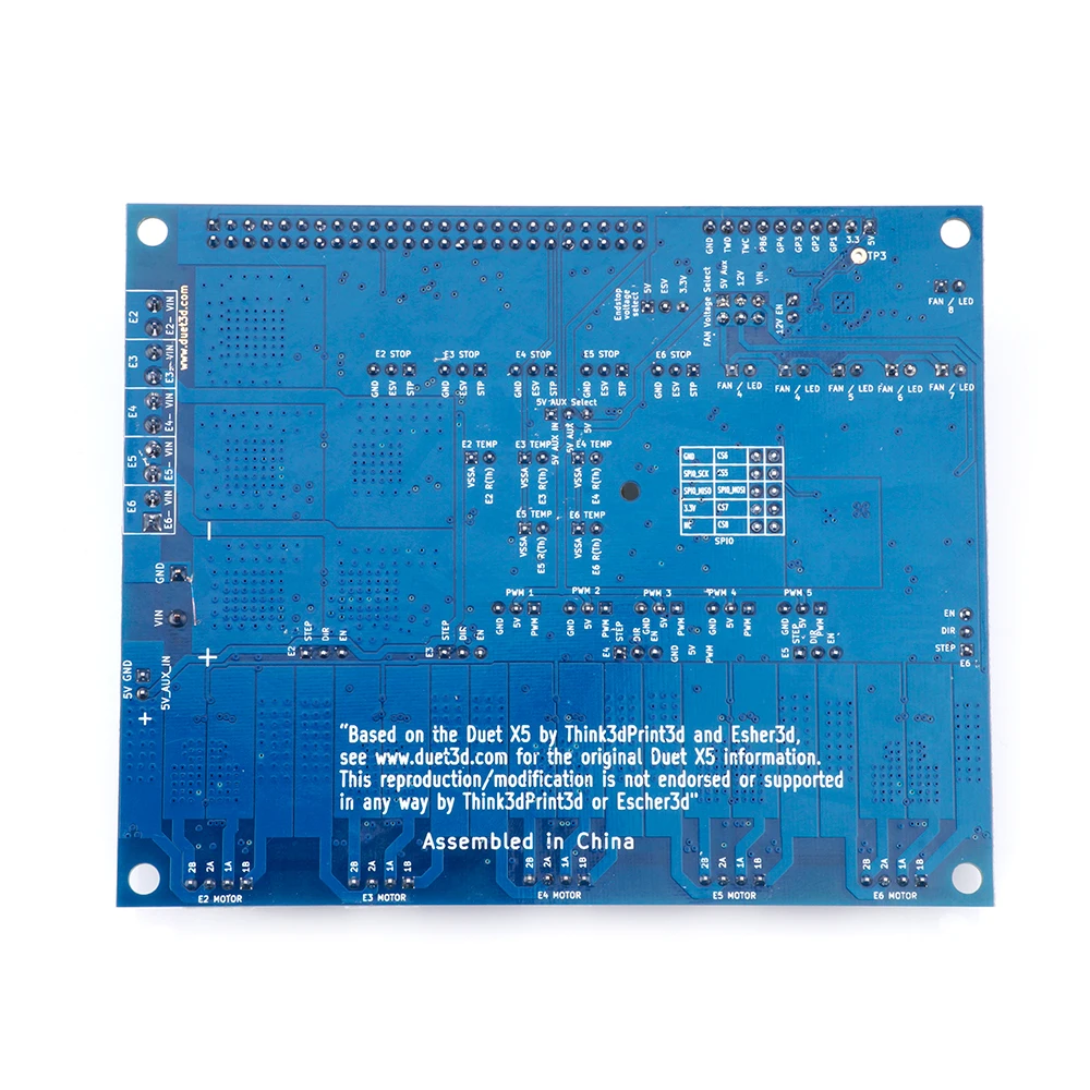 Клонированная Плата расширения Duex5 DueX с поддержкой TMC2660 для термопары или дочки PT100 для 3D-принтера и станка с ЧПУ