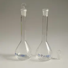 5 мл до 1000 мл различная емкость прозрачная стеклянная объемная колба с пробкой, количественная бутылка