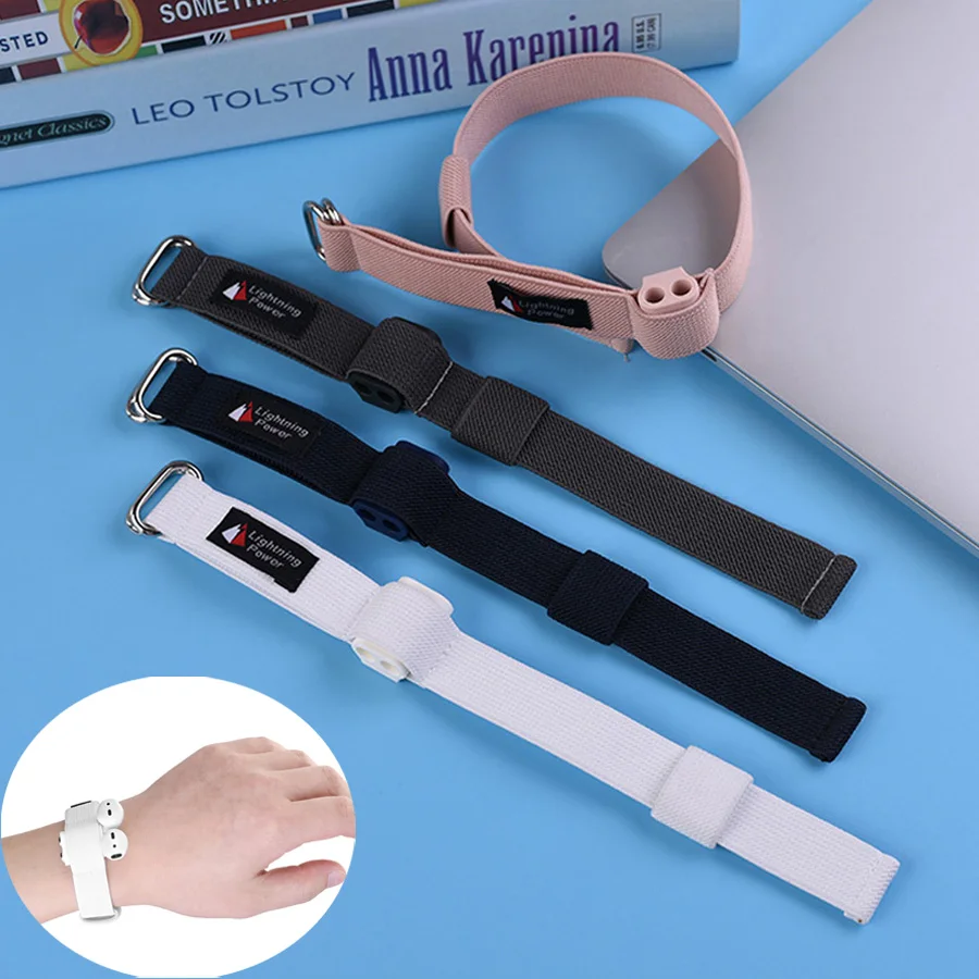 

Sports Wrist Band for Apple Airpods Stand Anti-lost Silicone Case Holder for Apple Airpods Earphone Accessories