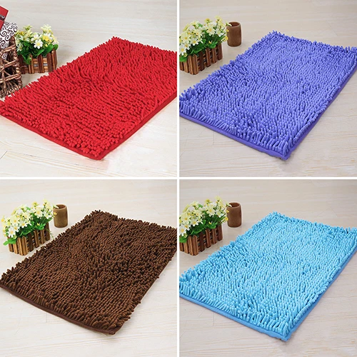 Soft Shaggy Area Rug Dining Room Home Bedroom Carpet Anti-Skid Useful Floor Mat