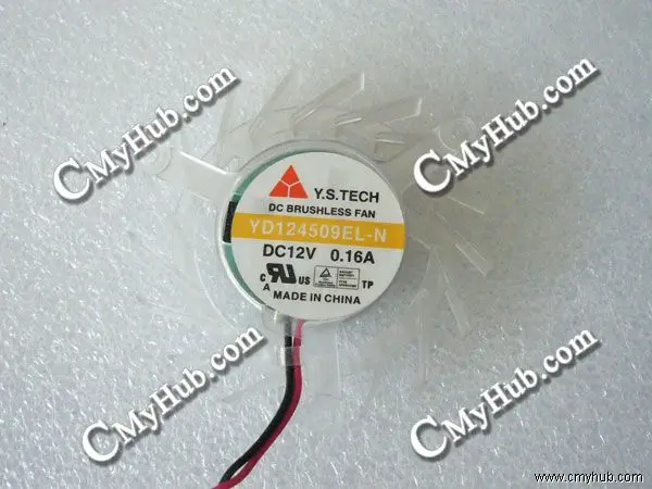 Genuine-For-Y-S-TECH-YD124509EL-N-5010-50X50X10mm-DC12V-0-16A-2Wire ...