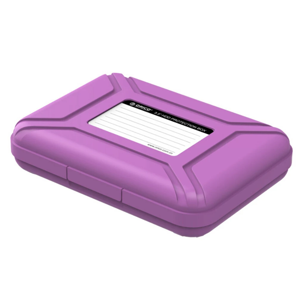 Orico Phx35-V1 3,5 дюймов жесткий диск защитная коробка Sdd чехол для хранения Hdd чехол с Eva губчатый коврик поддержка пыленепроницаемый + Mo