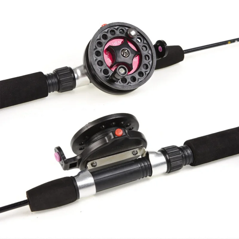 

Retractable Super Short Fishing Combo Lightweight Ice Fishing Telescopic Mini Ice Fishing Fish Set Winter