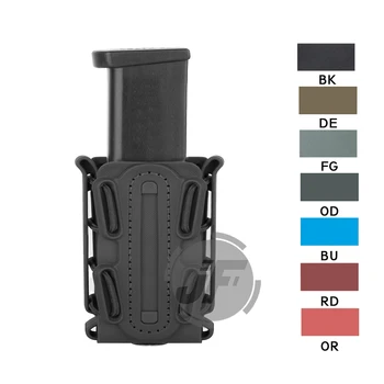 

Tactical Scorpion Soft Shell Short Pistol 9mm Single Stack & Double Stack .45 Caliber Magazine Pouch Carrier Fits MOLLE