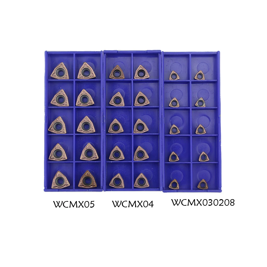 10 шт. WCMX030208 WCMX040208 WCMX050208 WCMX060308 AZC330 резак токарные инструменты u образные карбидные