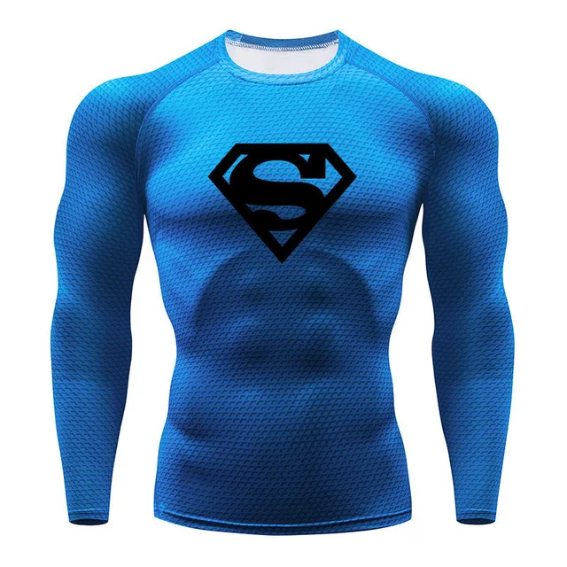 Мужская футболка для бега Gorilla Snake gym одежда для фитнеса Топ Рашгард одежда для футбола быстросохнущая спортивная мужская рубашка - Цвет: 15