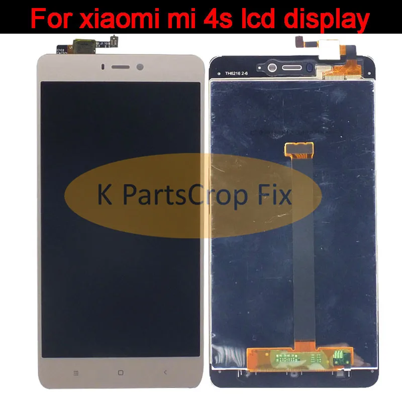 

LCD Screen for Xiaomi Mi 4S Replacement LCD Display+Touch Screen for Xiaomi Mi4S Mi 4S 5.0inch Smartphone free shipping