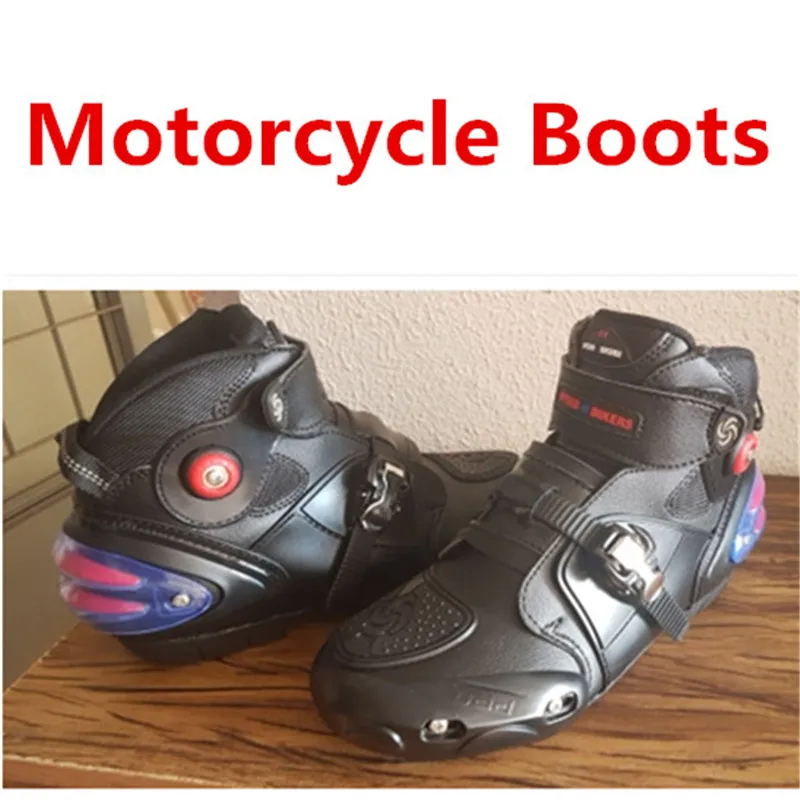 3 colores motocicleta Moto protección Botas Motocross Botas de recreo de las carreras de motos carrera velocidad Botas de calle 3 colores motocicleta Moto protección Botas Motocross Botas de recreo de las carreras de motos carrera velocidad Botas de calle