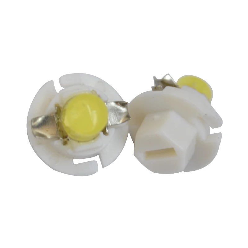 100pcs T5 B8.4 COB B8.4D led �ڵ��� ������ SMD ��� ���� ��� ���̵� ���� �Ǳ� ����Ʈ ��ȣ�� ��� �Ķ��� 12V