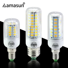 Высокая яркость лампы SMD5730 SMD лампада светодиодный светильник E14 220 В Bombillas Светодиодный прожектор Luz Lamparas светильник свечи E27 ампулы светодиодный светильник лампа