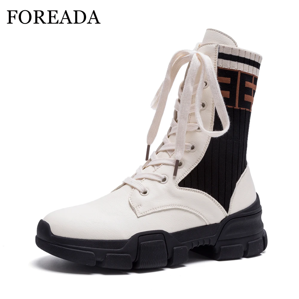 lace up mid calf flat boots