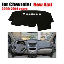 RKAC чехлы на приборную панель автомобиля для Chevrolet New Sail 2009 до левые диски коврик для приборной панели автомобиля Инструмент платформа pad аксессуары