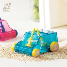 Speelgoed Auto Tafel Dust Cleaning Trolley Toetsenbord Desktop Dust Cleaner Confetti Potlood Gum Stof Veegmachine voor Thuis Bureau Set(China)