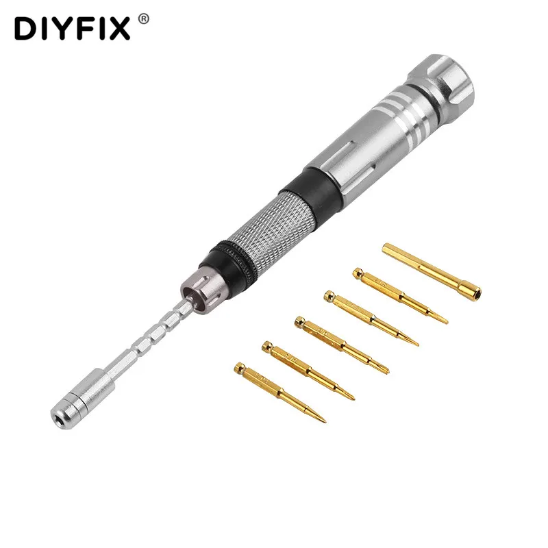 Набор отверток DIYFIX 6 в 1 для iPhone XS 7 8 iPad MacBook|Наборы ручных инструментов| |
