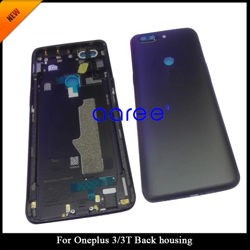 Задний корпус класса AAA для Oneplus 3 3T A3000 A3003 Крышка батарейного отсека с SIM картой