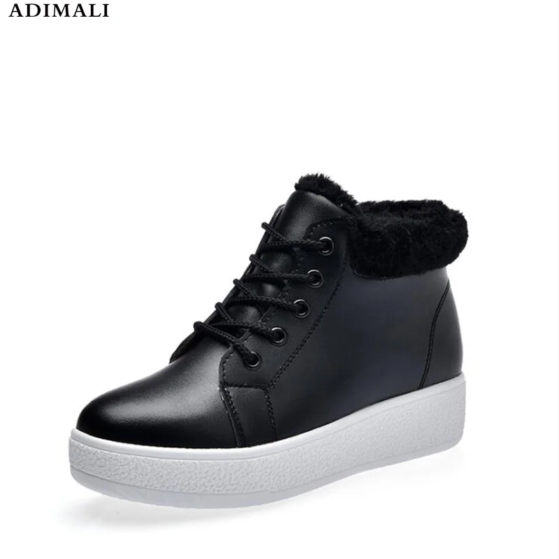 

warm snow boots adult heels winter boots new arrival women ankle boots women shoes warm fur plush Insole shoes woman