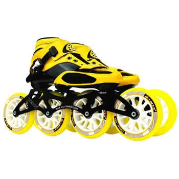 

JEERKOOL Carbon Fiber Fiberglass Speed Inline Skates White Kid's Adult Competition Street Racing Sport Shoes Training Patines 04