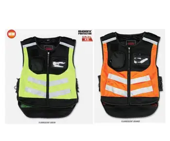 

New KOMINE popular motorcycle JK-662 riding vest vest removable chest protector back reflective vest v