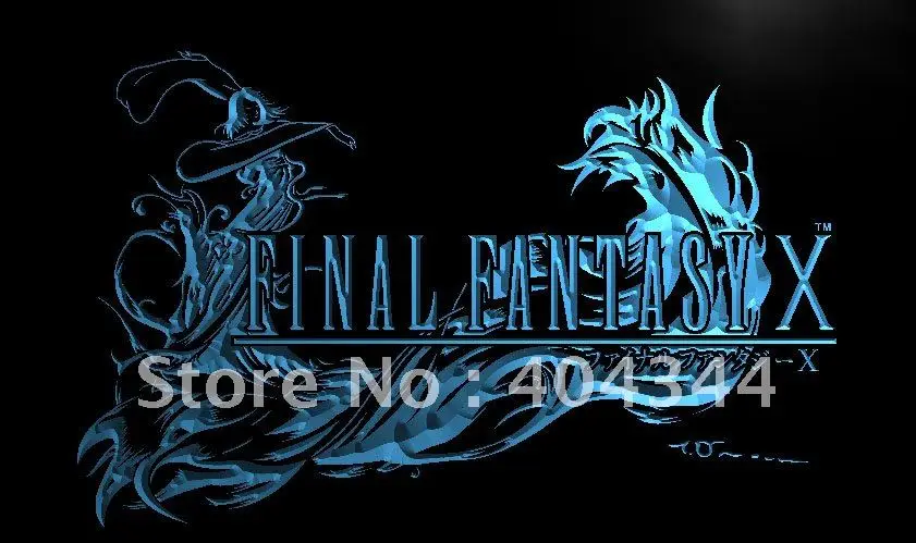 

LH032- Final Fantasy X FF10 PS2 Games LED Neon Light Sign