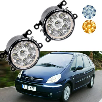 

Car-styling For Citroen Xsara Picasso 2004-2011 9-Pieces Leds Chips LED Fog Light Lamp H11 H8 12V 55W Halogen Fog Lights