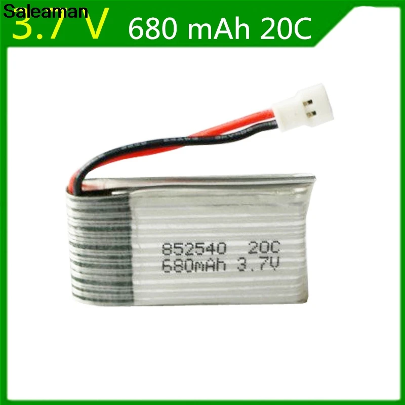5 шт./лот 3 7 V 680 mAh литий-полимерный Батарея для Syma X5C X5SW 905 Cherson CX-30 модель самолета M68