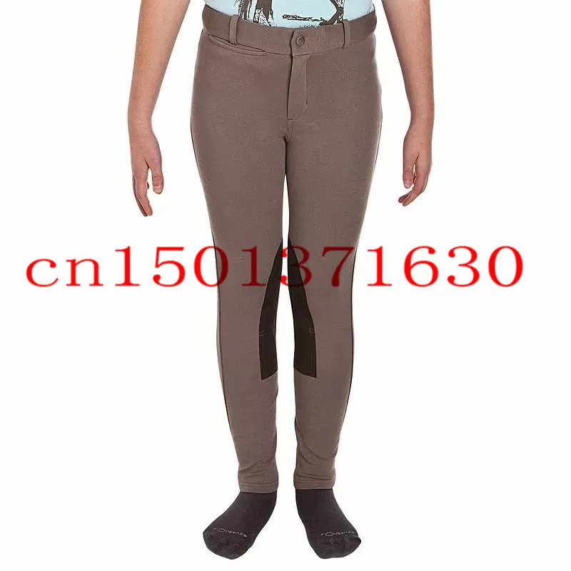 New Horse Riding Pants Brown Children's Professional Equestrian Pants