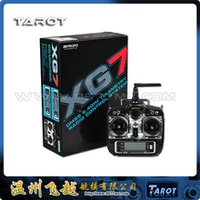 Livraison Gratuite 2.4G/DSMM Deux sens de Transmission À Distance Contrôleur XG7 Standard pour Rc Voiture/Hélicoptère