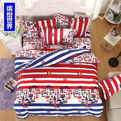 

Cotton Student Duvet Cover Moisture Absorption No Fade No Pilling Home Duvets And Bedding Sets Printed Dyed Quilt Cover