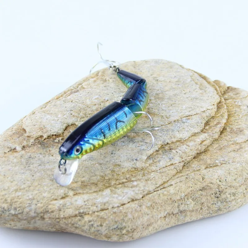 3 Segment Hard Swimbait 10cm 16g Swimbait Lifelike Fishing Lure With Two Treble Hooks Fishing Wobblers Iscas Artificiais  (13)