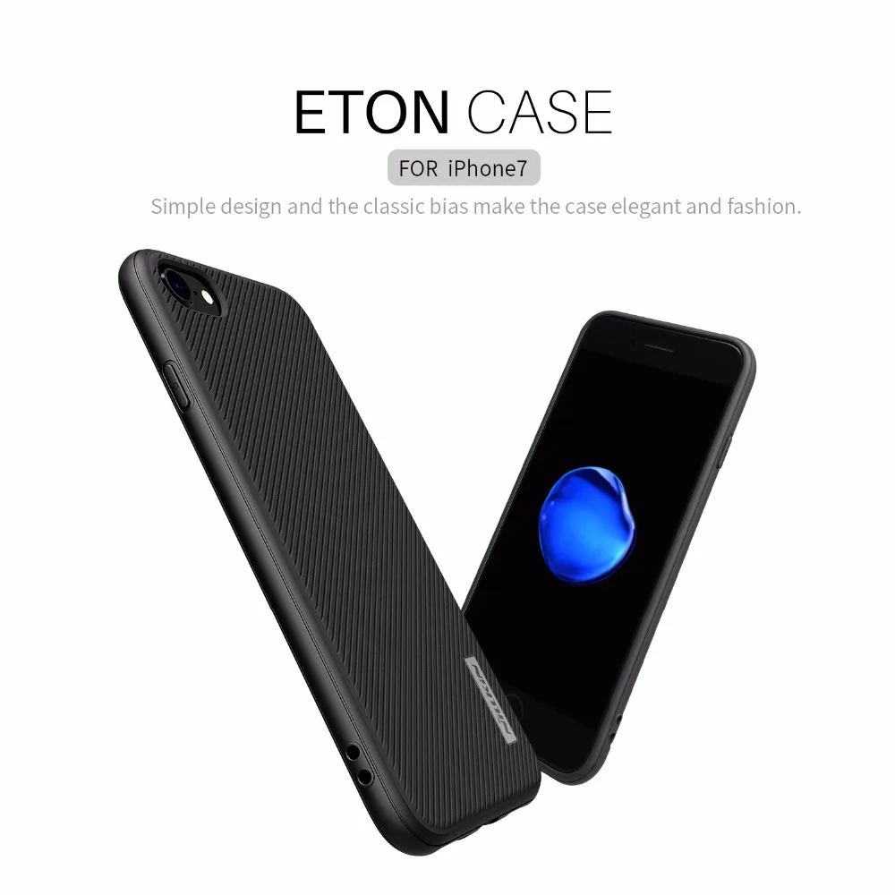 

for iPhone 7 Nillkin Eton Hard Back Cover Case for iPhone 7 Phone Case with Iron Sheet Mobile Phone Case