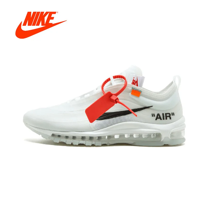 

Original New Arrival Authentic OFF White x Nike Air Max 97 Men's Comfortable Running Shoes Sport Outdoor Sneakers AJ4585-100