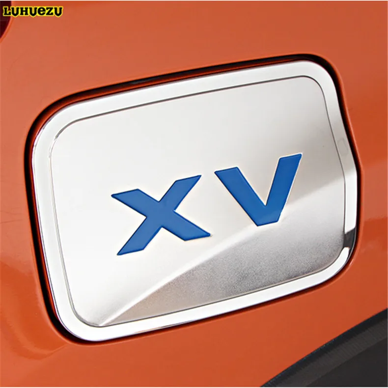 

Luhuezu ABS Chromed Gas Cover Fule Tank Cover For Subaru XV 2012 2013 2014 2015 2016 2017 Accessories