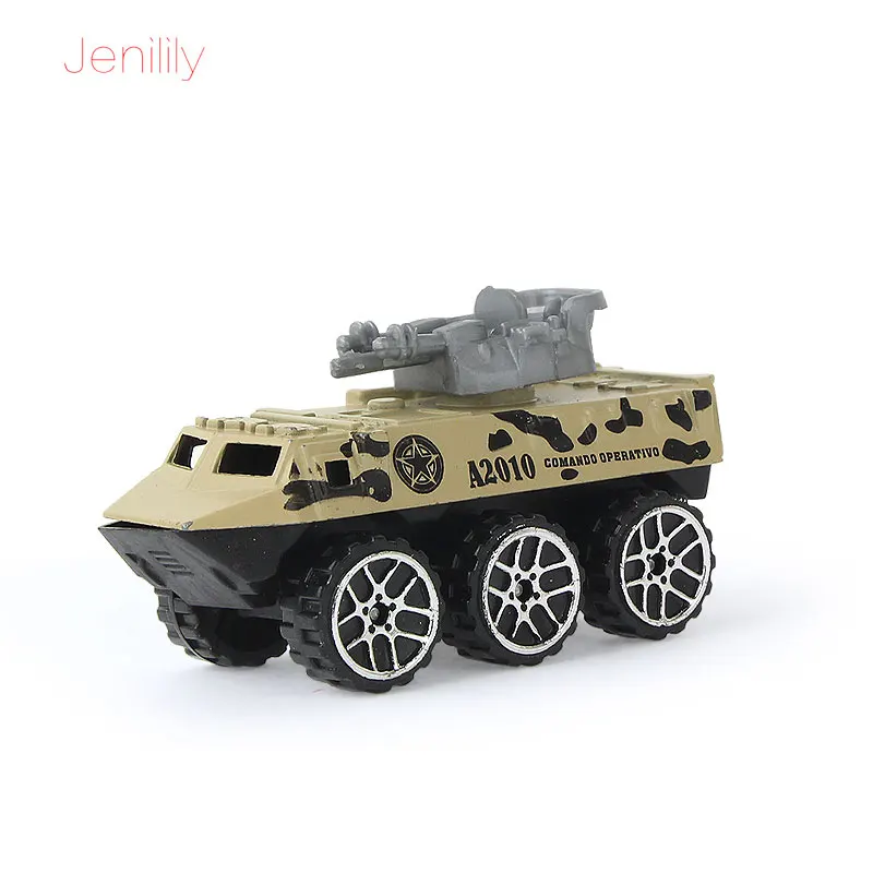 Модель военного автомобиля из сплава 6 шт./компл. 1:64|pull back|car modelmilitary vehicles |