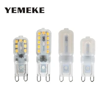 2018 Newest SMD2835 G9 LED Lamp LED Spotlight Bulb 3W 5W Light G9 Non-Dimmable Chandelier Light Replace Halogen G9 bulbs 220V