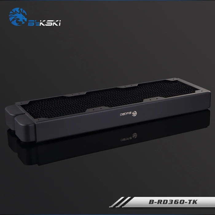 Preise Bykski 38mm Dicke 360mm Kupfer Computer Wasser Kühlmittel Entladung Kühlkörper Kühler Tauscher für 3*12cm fan Raidator